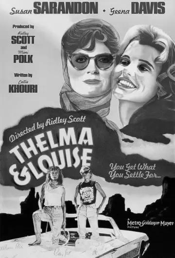 Poster to the movie "Thelma & Louise" #838902