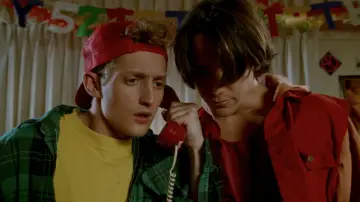 Backdrop to the movie "Bill & Ted