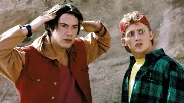 Backdrop to the movie "Bill & Ted