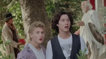 Backdrop to the movie "Bill & Ted