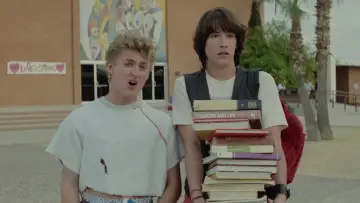 Backdrop to the movie "Bill & Ted