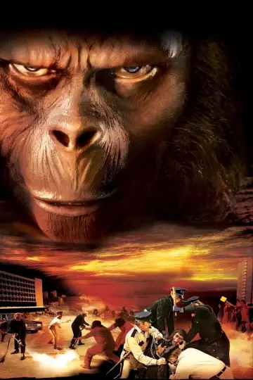 Poster to the movie "Conquest of the Planet of the Apes" #880865