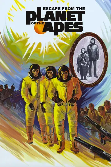 Poster to the movie "Escape from the Planet of the Apes" #867293