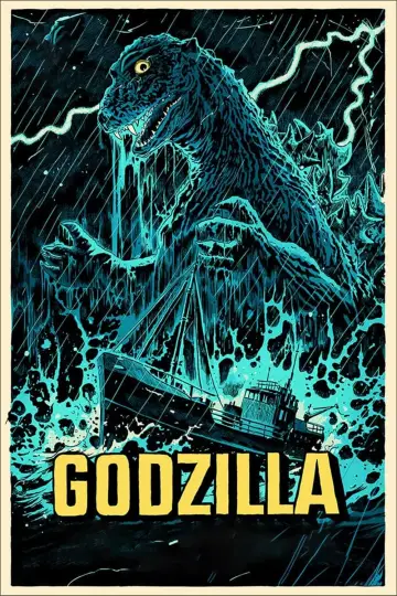 Poster to the movie "Godzilla" #205804