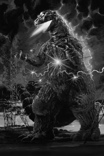 Poster to the movie "Godzilla" #856558