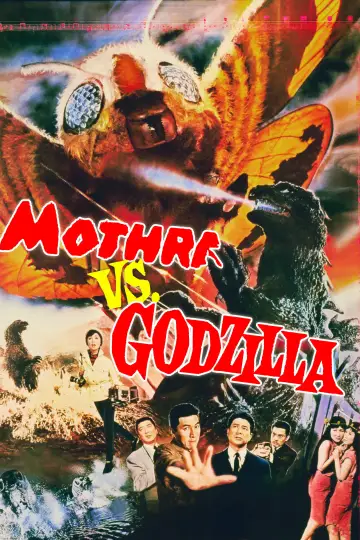 Poster to the movie "Mothra vs. Godzilla" #811403