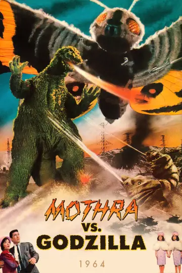 Poster to the movie "Mothra vs. Godzilla" #811406