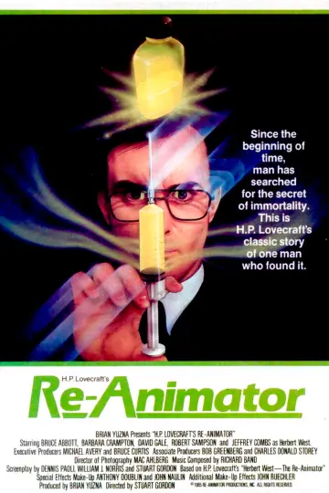 Poster to the movie "Re-Animator" #875606