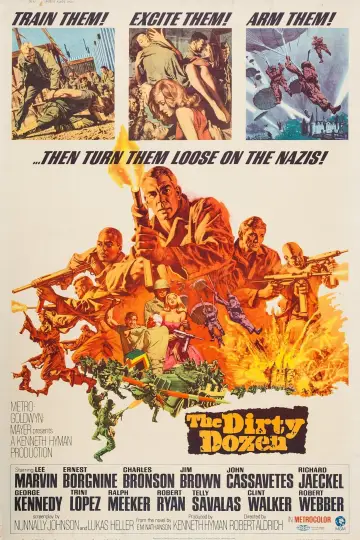 Poster to the movie "The Dirty Dozen" #86449