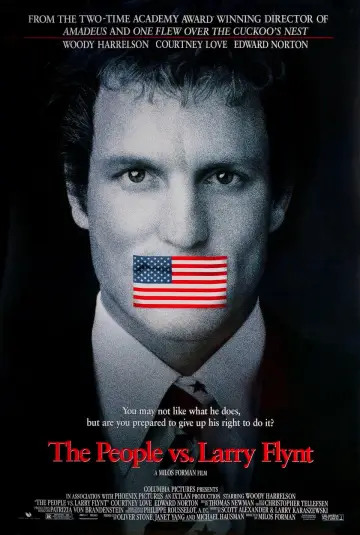 Poster to the movie "The People vs. Larry Flynt" #898727