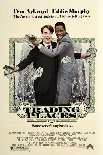 Poster to the movie "Trading Places" #632494