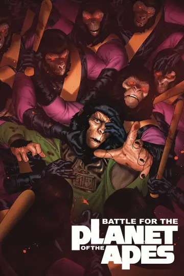 Poster to the movie "Battle for the Planet of the Apes" #873739