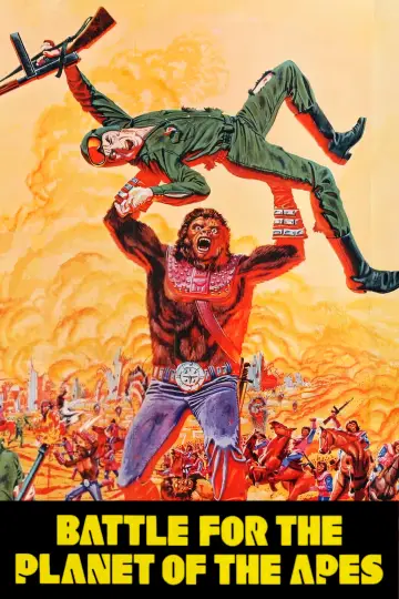 Poster to the movie "Battle for the Planet of the Apes" #873745