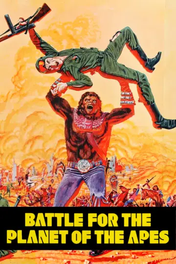 Poster to the movie "Battle for the Planet of the Apes" #873746