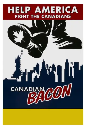Poster to the movie "Canadian Bacon" #1057414