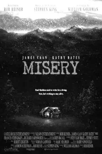 Poster to the movie "Misery" #633111