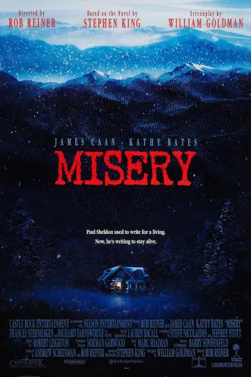 Poster to the movie "Misery" #94584