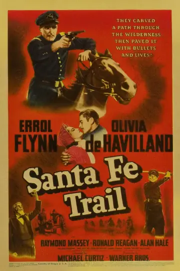 Poster to the movie "Santa Fe Trail" #1115041