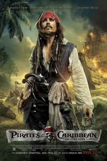 Poster to the movie "Pirates of the Caribbean: On Stranger Tides" #558421
