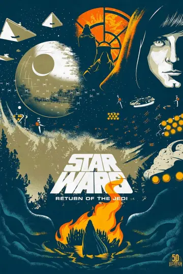 Poster to the movie "Return of the Jedi" #604991