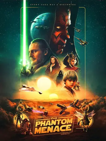 Poster to the movie "Star Wars: Episode I - The Phantom Menace" #56562