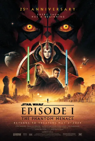 Poster to the movie "Star Wars: Episode I - The Phantom Menace" #618881