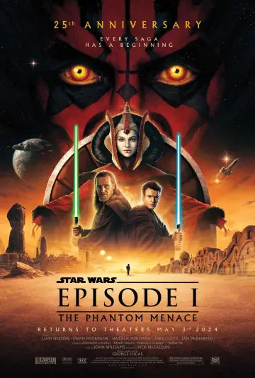 Poster to the movie "Star Wars: Episode I - The Phantom Menace" #618882