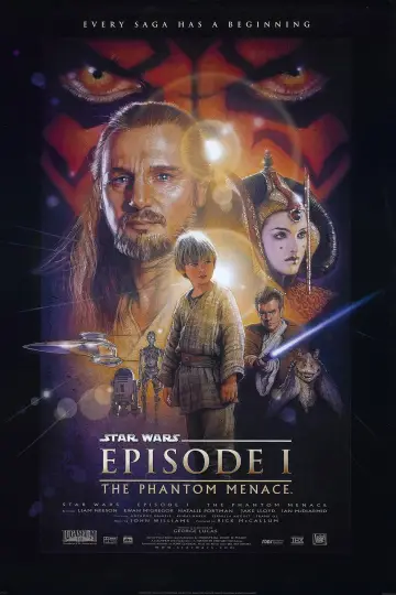 Poster to the movie "Star Wars: Episode I - The Phantom Menace" #618884
