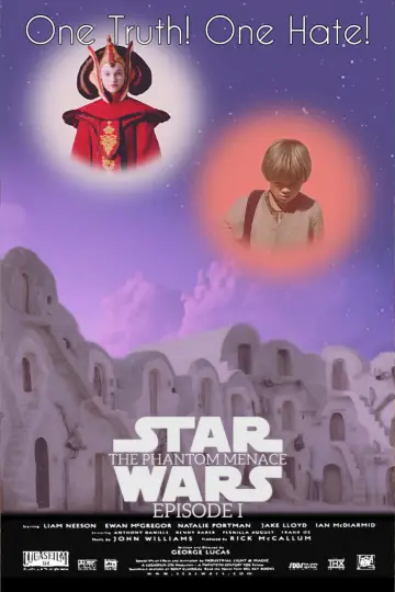 Poster to the movie "Star Wars: Episode I - The Phantom Menace" #618952