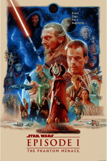 Poster to the movie "Star Wars: Episode I - The Phantom Menace" #961636