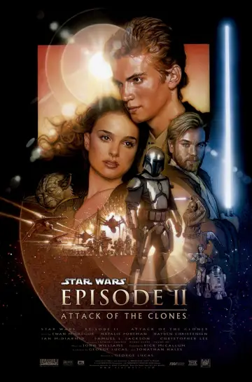 Poster to the movie "Star Wars: Episode II - Attack of the Clones" #617081