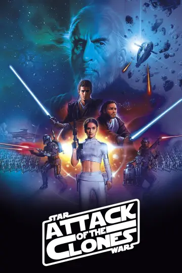 Poster to the movie "Star Wars: Episode II - Attack of the Clones" #617093