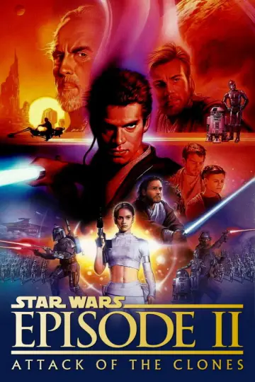 Poster to the movie "Star Wars: Episode II - Attack of the Clones" #617127
