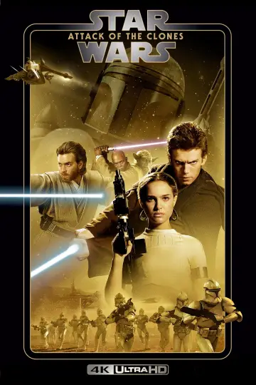 Poster to the movie "Star Wars: Episode II - Attack of the Clones" #617128