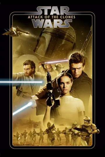 Poster to the movie "Star Wars: Episode II - Attack of the Clones" #617131