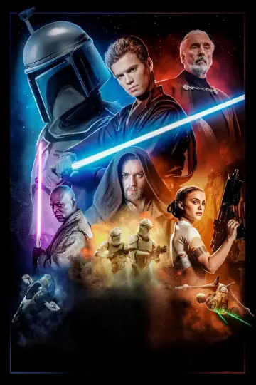 Poster to the movie "Star Wars: Episode II - Attack of the Clones" #617170