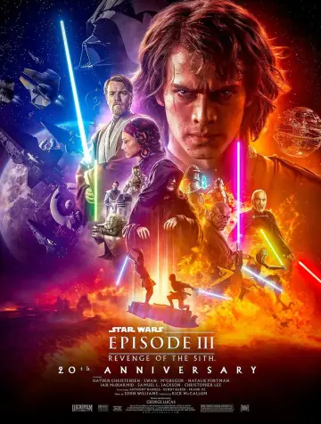 Poster to the movie "Star Wars: Episode III - Revenge of the Sith" #608348