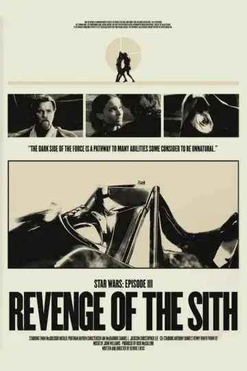Poster to the movie "Star Wars: Episode III - Revenge of the Sith" #772884