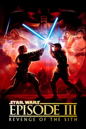 Poster to the movie "Star Wars: Episode III - Revenge of the Sith" #833937
