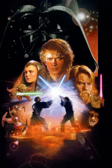 Poster to the movie "Star Wars: Episode III - Revenge of the Sith" #833953