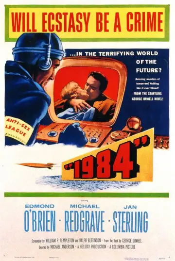 Poster to the movie "1984" #723876