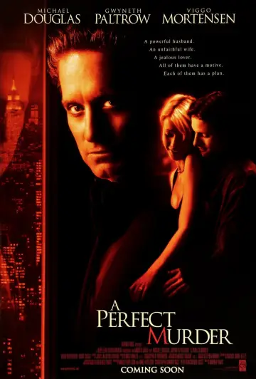 Poster to the movie "A Perfect Murder" #855247