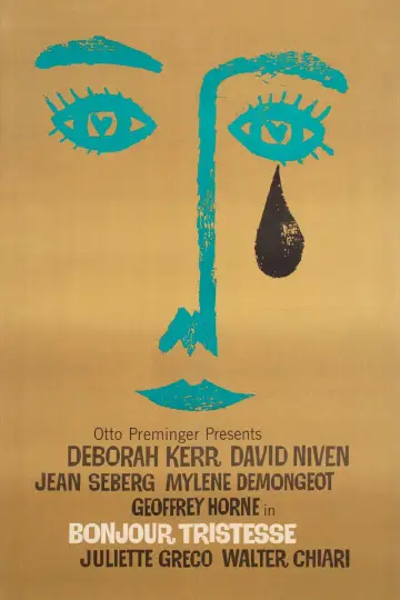 Poster to the movie "Bonjour Tristesse" #1086806