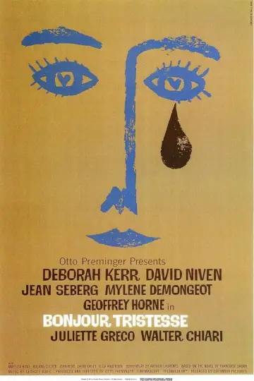 Poster to the movie "Bonjour Tristesse" #1086808