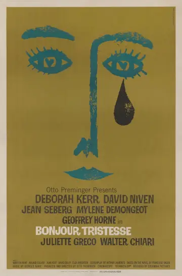 Poster to the movie "Bonjour Tristesse" #1086811