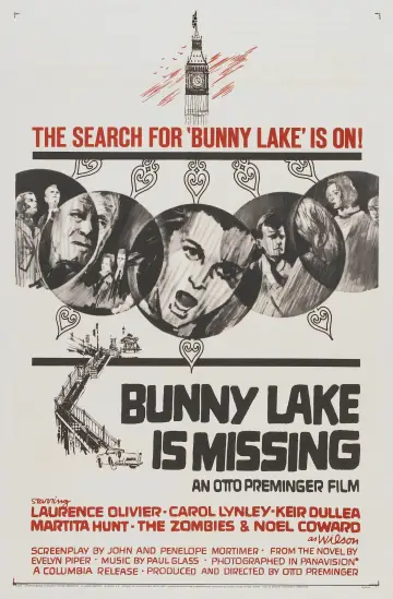 Poster to the movie "Bunny Lake Is Missing" #1092720