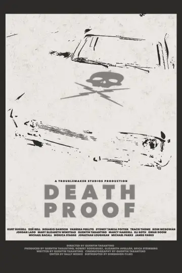 Poster to the movie "Death Proof" #1183285