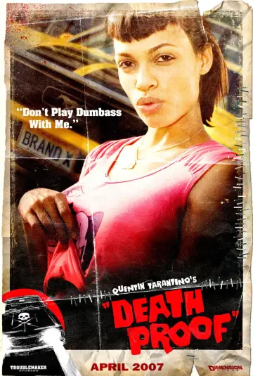 Poster to the movie "Death Proof" #655832