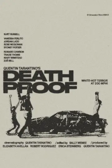 Poster to the movie "Death Proof" #967189