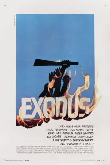 Poster to the movie "Exodus" #1026177
